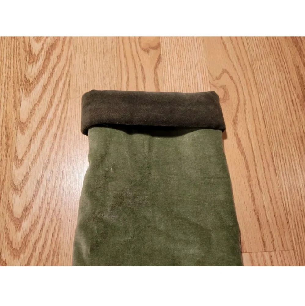 Pottery Barn Wine Bag Velvet